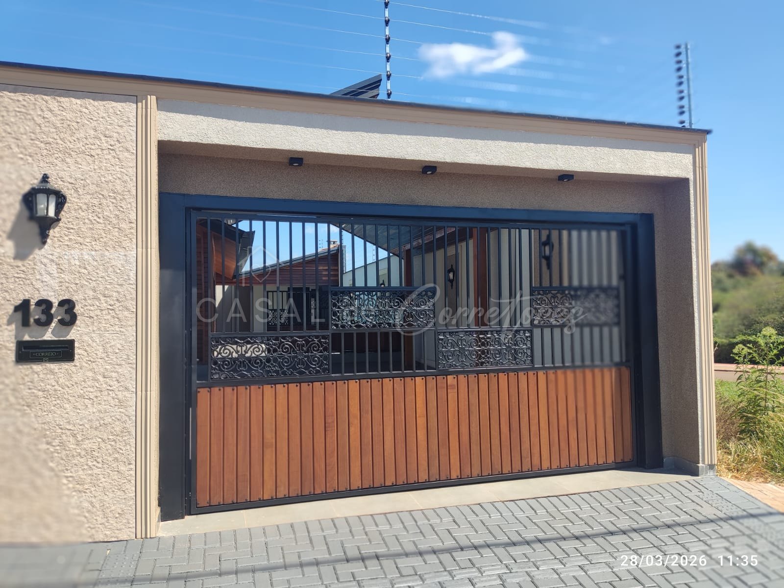 Casa de alto padrão com piscina aquecida